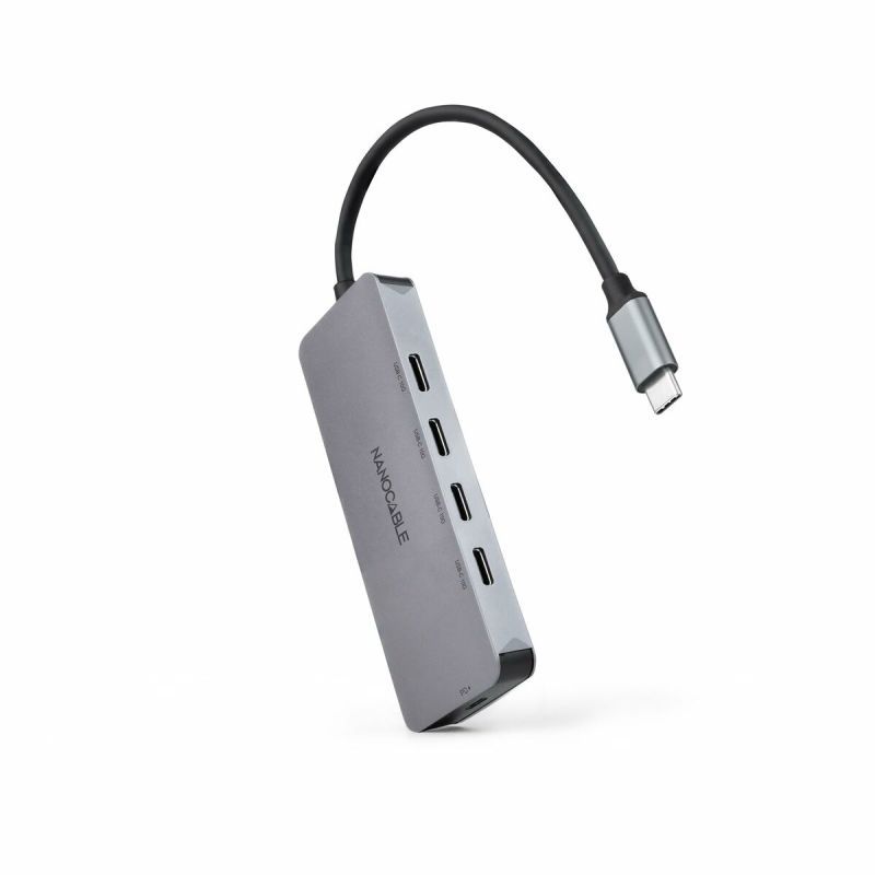 Hub USB NANOCABLE 10.16.4505 Gri