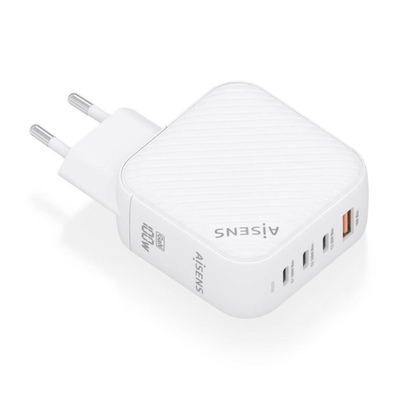 Încărcător de Perete Aisens ASCH-100W4P028-W Alb Multicolor 100 W (1 Unități)