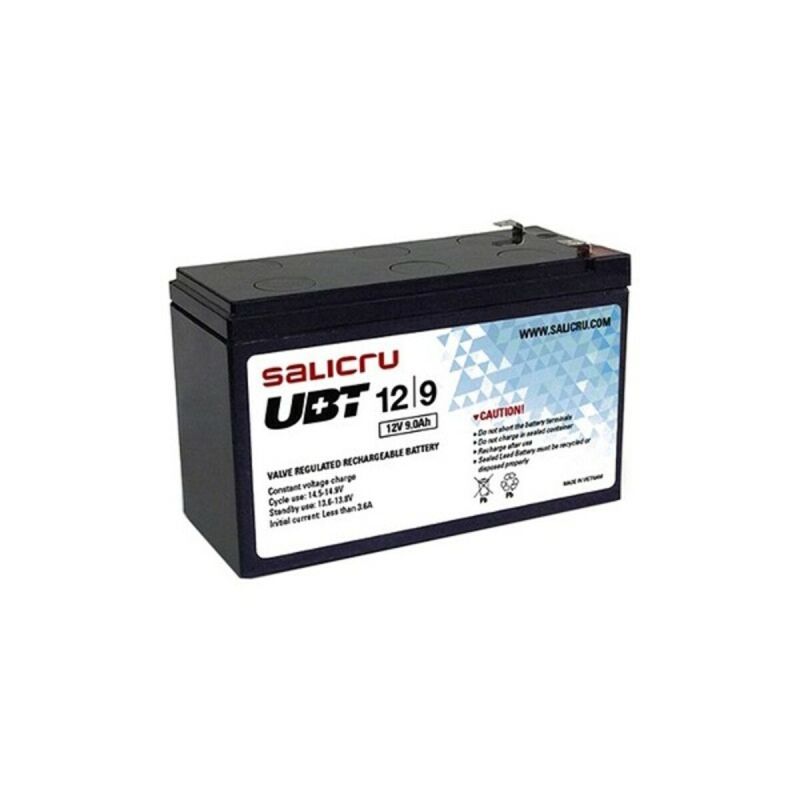 Baterie pentru Sistem de Alimentare Neîntreruptă Salicru UBT UBT 12/9 12/9 9 Ah 12V 12 V