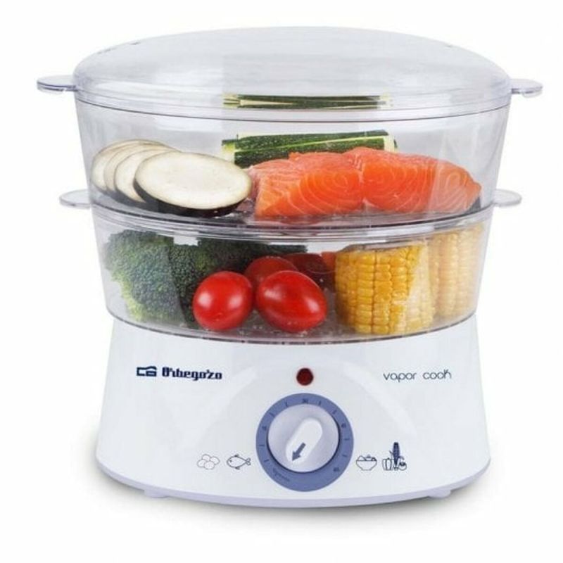 Aparat De Gătit Cu Aburi Orbegozo 400W 5L ABS
