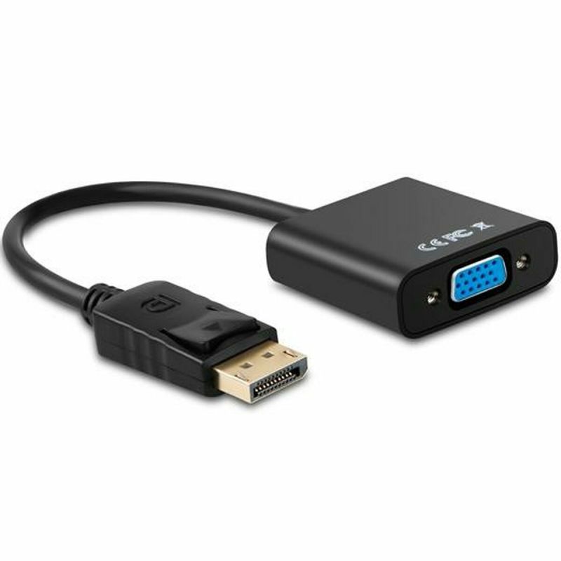 Adaptor DisplayPort la SVGA Aisens A125-0367 Negru 15 cm