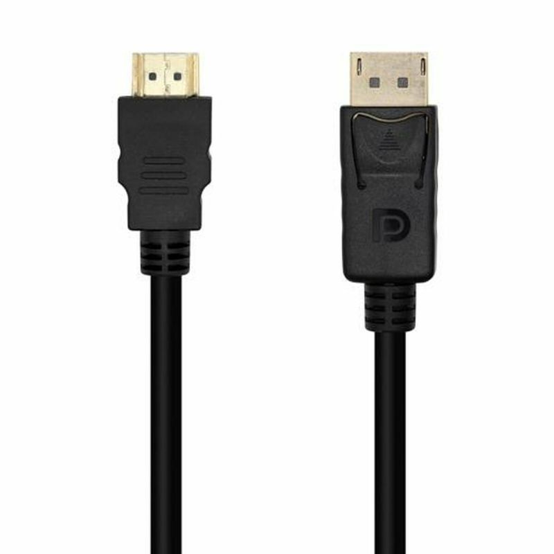 Cablu HDMI Aisens CABLE CONVERSOR DISPLAYPORT A HDMI, DP/M-HDMI/M, NEGRO, 2.0M