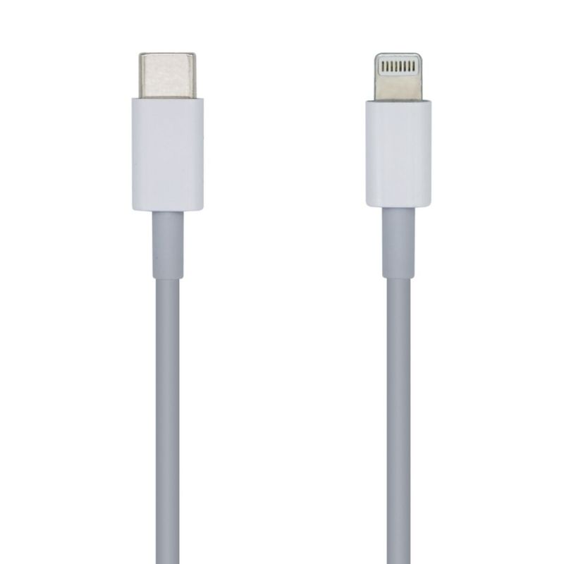 Cablu USB-C la Lightning Aisens PD 2A Alb 1 m