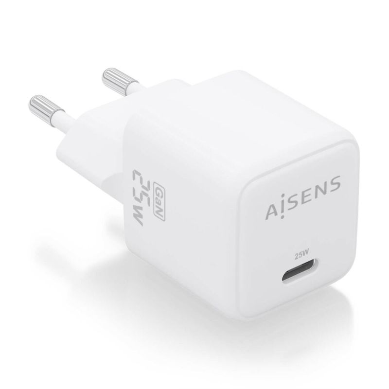 Încărcător de Perete Aisens ASCH-25W1P012-W Alb Multicolor 25 W (1 Unități)