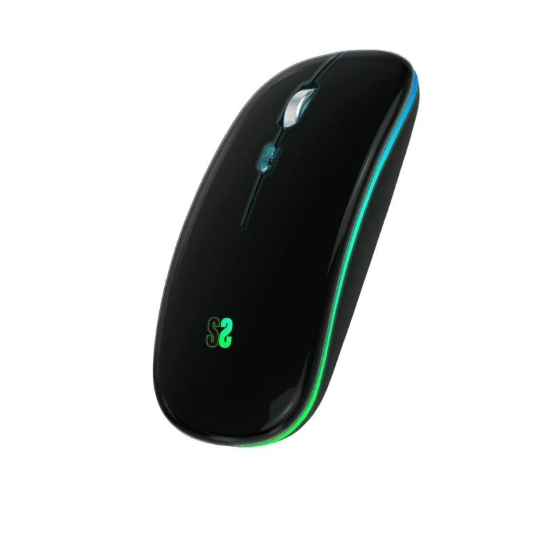 Mouse Subblim SUBMO-LDFLAT1 Negru 1600 dpi