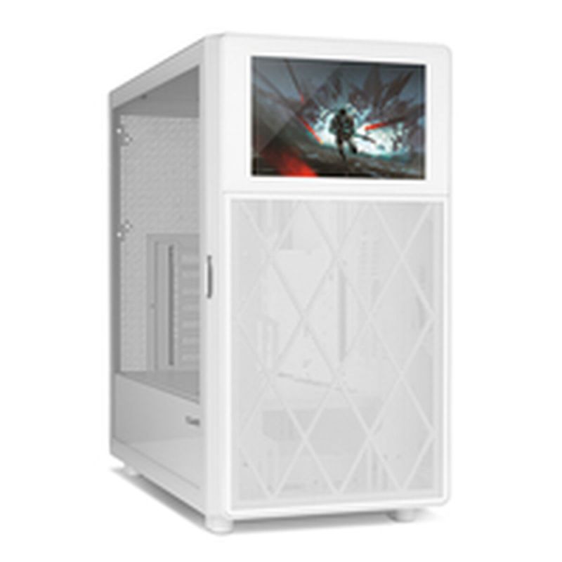 Unitate Semi-tower ATX Nox-Xtreme HUMMER Alb