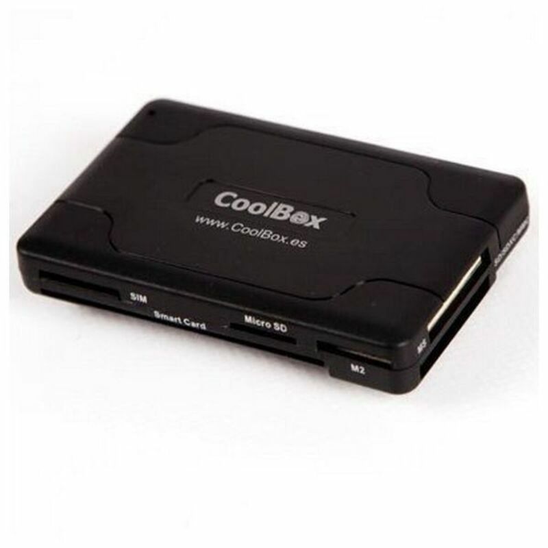 Cititor de Carduri Inteligente CoolBox CRE-065 USB 2.0 Negru