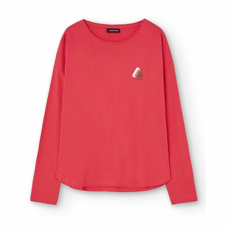 Tricou cu Mânecă Lungă Femei Astore Lung Roz