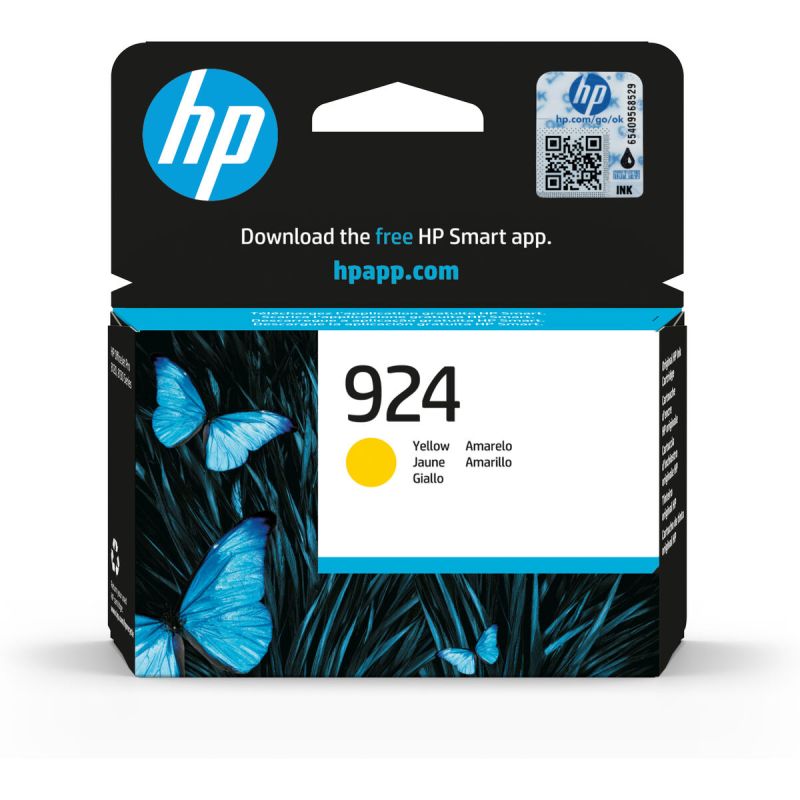 Cartuș cu Cerneală Originală HP 924 Galben (1 Unități)
