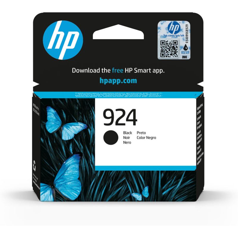 Cartuș cu Cerneală Originală HP 924 Negru (1 Unități)