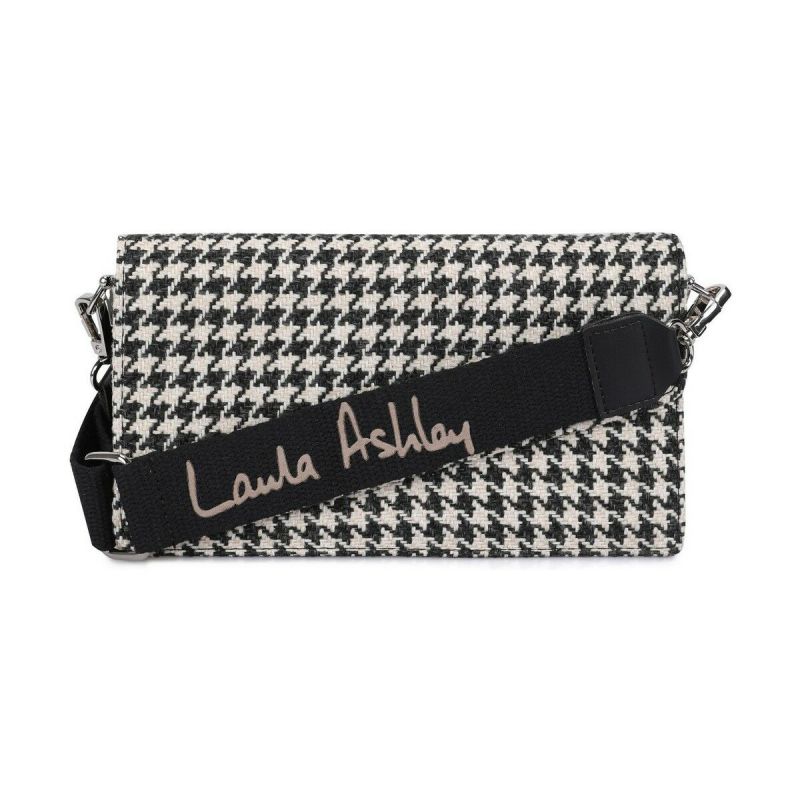 Geantă Damă Laura Ashley CRESTON-CROWBAR-BLACK Negru 23 x 14 x 9 cm