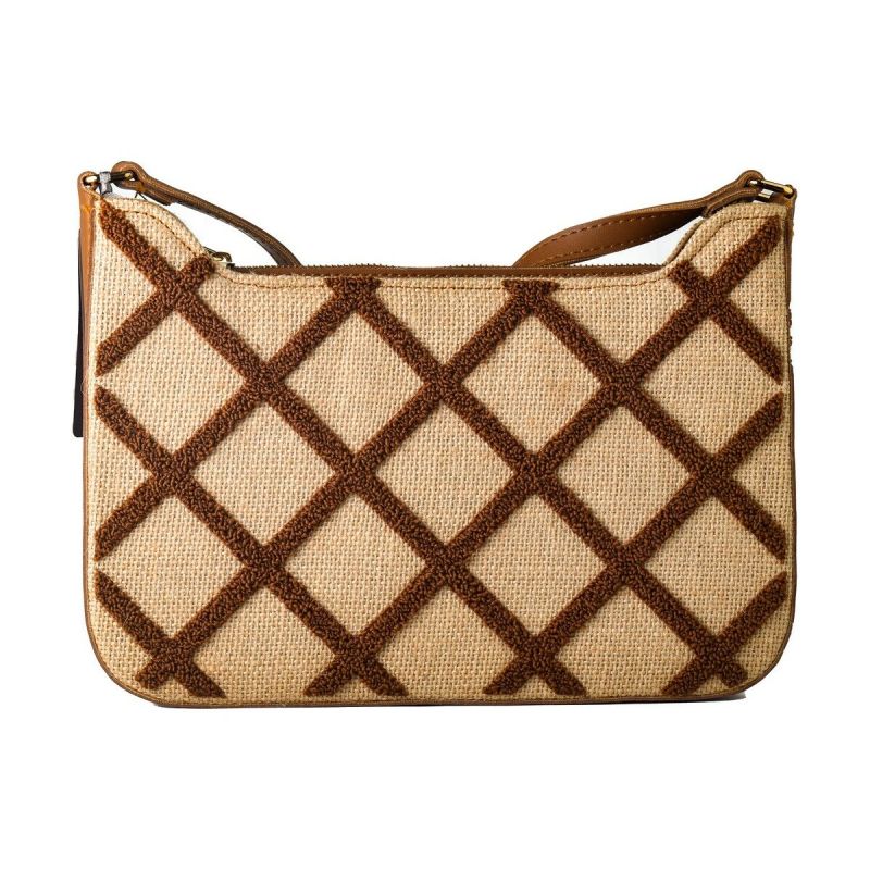 Geantă Damă Laura Ashley SALWAY-QUILTED-TAN Maro 28 x 17 x 7 cm