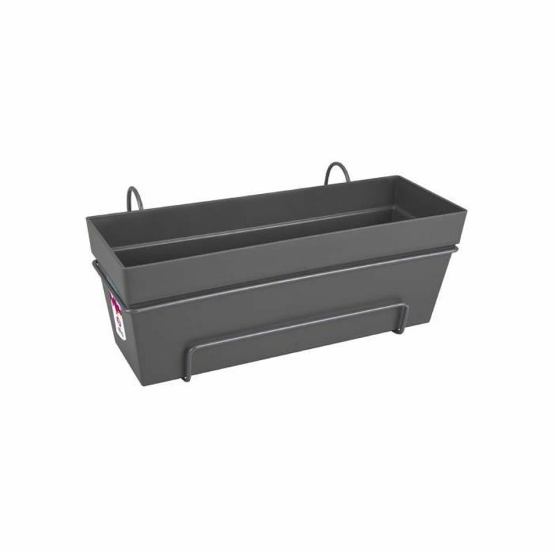 Ghiveci Elho Gri închis Plastic Dreptunghiular 50 cm