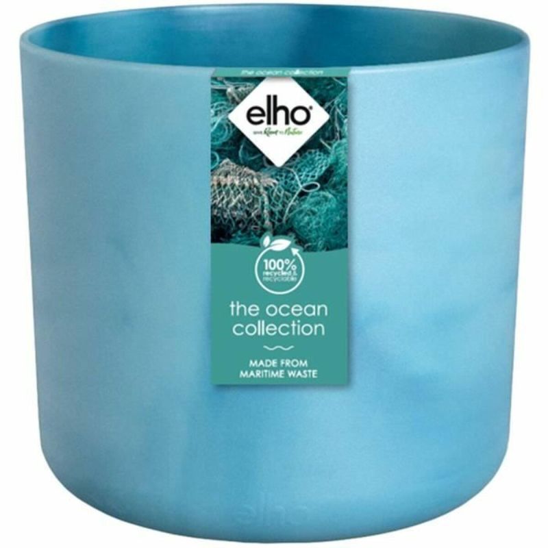 Ghiveci Elho Albastru Ø 22 cm Plastic Rotund Modern