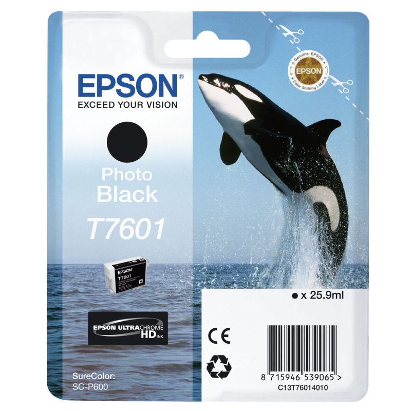 Cartuș cu Cerneală Originală Epson C13T76014010 Negru