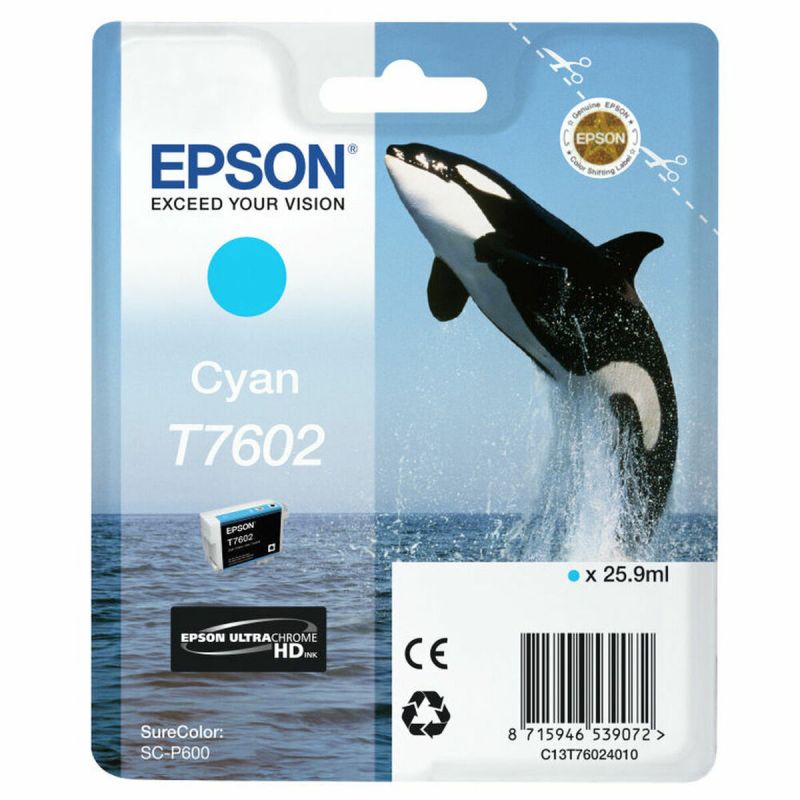Cartuș cu Cerneală Originală Epson C13T76024010 Cyan