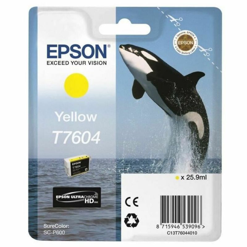 Cartuș cu Cerneală Originală Epson C13T76044010 Galben