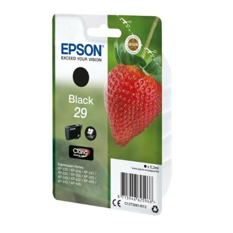 Cartuș cu Cerneală Originală Epson C13T29814012 Negru