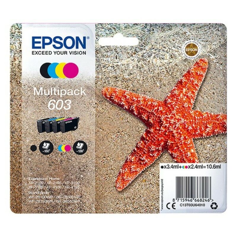 Cartuș Compatibil Epson 603 Multipack Galben Negru Cyan Magenta