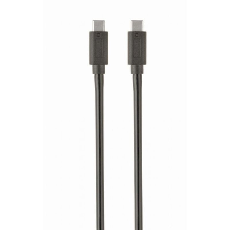 Cablu USB-C GEMBIRD CCP-USB3.1-CMCM-1M Negru 1 m