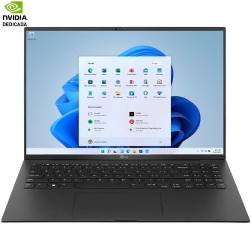 Laptop LG 16Z90R 16" Intel Core i7-1360P 32 GB RAM 1 TB SSD NVIDIA GeForce RTX 3050 Qwerty Spaniolă