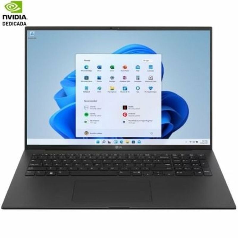 Laptop LG 17Z90R-E.AD78B 17" Intel Core i7-1360P 32 GB RAM 1 TB SSD NVIDIA GeForce RTX 3050 Qwerty Spaniolă