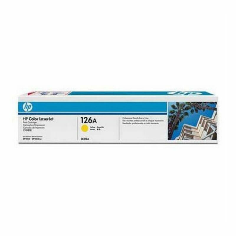 Toner Original Hewlett Packard CE312A Galben