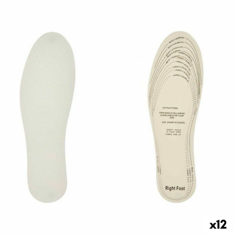 Template-uri Extra COmfort Alb Latex TNT (Non Woven) 9,5 x 29,5 cm (12 Unități)