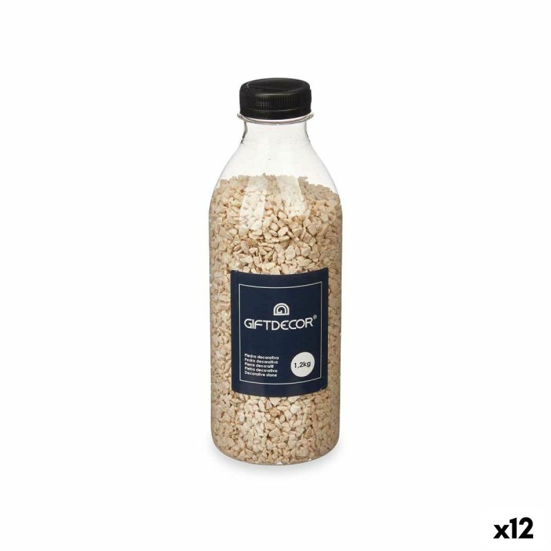 Pietre decorative Marmură Bej 1,2 kg (12 Unități)