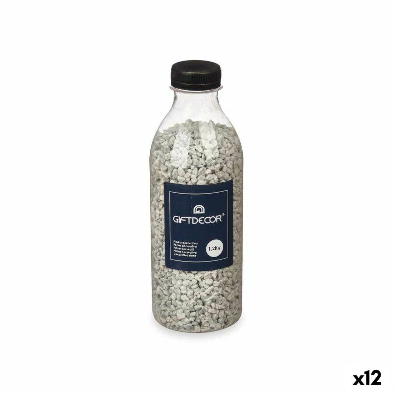 Pietre decorative Marmură Gri 1,2 kg (12 Unități)