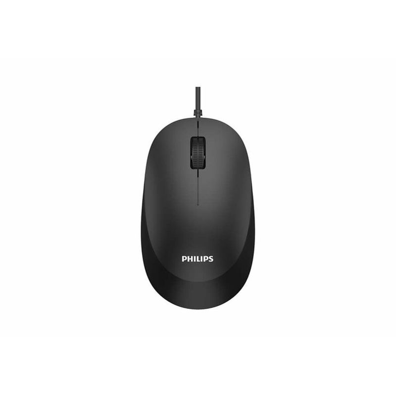 Mouse cu Cablu și Senzor Optic Philips SPK7207BL/00 1200 DPI Negru