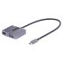 Adaptor USB C la VGA/HDMI Startech 122-USBC-HDMI-4K-VGA