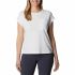 Tricou cu Mânecă Scurtă Femei Columbia Trek™  Alb