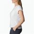 Tricou cu Mânecă Scurtă Femei Columbia Trek™  Alb