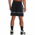 Pantaloni Scurți de Baschet pentru Bărbați Under Armour Baseline Negru