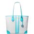 Geantă Damă Michael Kors 30S2SV0T3V-OCEAN-BLUE-MULTI Gri 35 x 30 x 17 cm