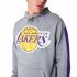 Hanorac cu Glugă Unisex New Era LA Lakers NBA Colour Block Gri