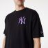 Tricou cu Mânecă Scurtă Bărbați New Era TEE NEYYAN BLKPNO 60416425 Negru