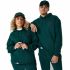 Hanorac cu Glugă Unisex New Era League Essentials New York Yankees Verde inchis