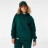 Hanorac cu Glugă Unisex New Era League Essentials New York Yankees Verde inchis