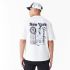 Tricou cu Mânecă Scurtă Bărbați New Era MLB PLAYER GRPHC OS TEE NEYYAN 60435538 Alb
