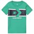 Tricou cu Mânecă Scurtă pentru Copii Converse Stripe Star Chevron  Verde