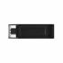 Memorie USB Kingston DT70/128GB Negru 128 GB