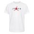 Tricou cu Mânecă Scurtă pentru Copii Jordan JUMPMAN SUSTAINABLE GRAPHI 85B922 001 Alb