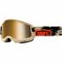 Ochelari de Soare 100 %  Downhill Strata 2 Goggle Kombat Bej Mărime unică Motocros