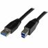Cablu USB A la USB B Startech USB3SAB10M           Negru
