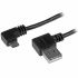 Cablu USB la Micro USB Startech USB2AUB2RA2M         Negru