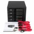 Rack Startech HSB4SATSASBA Portabil