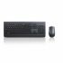 Tastatură și Mouse Fără Fir Lenovo 4X30H56823 Negru Spaniolă Qwerty Spaniolă