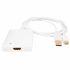 Adaptor Mini DisplayPort la HDMI Urban Factory CBB21UF              Alb